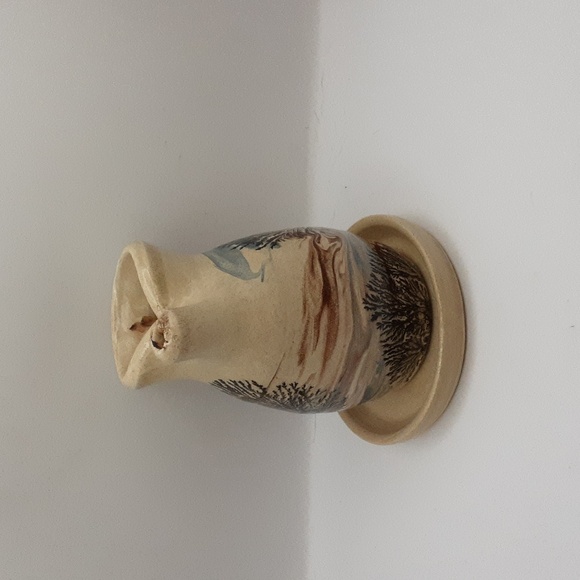 Vintage Sevierville Pottery Tree Art Genie Lamp - Picture 2 of 13